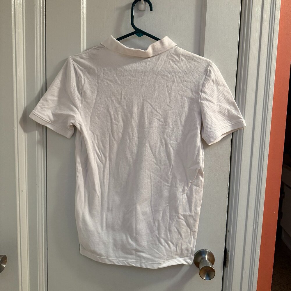 White Old Navy short sleeve polo shirt boys XL 14/16